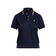 RLX Ralph Lauren 女式 Tour 珠地网眼钩针领高尔夫 Polo 衫 - 精致海军蓝多色