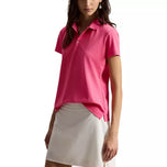 RLX Ralph Lauren Women's Tour Performance Golf Polo Shirt - Hot Pink