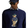 RLX Ralph Lauren Polo Bear 重量级毛圈高尔夫圆领毛衣 - 精致海军蓝