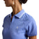 RLX Ralph Lauren Women's Active Cable 1/4 Zip Golf Polo Shirt - Blue Mist