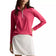 RLX Ralph Lauren Women's UV Stretch Jersey 1/4 Zip Golf Pullover - Hot Pink