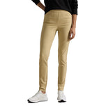 RLX Ralph Lauren 女式鹰弹力斜纹布高尔夫裤 - 经典棕褐色