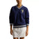 RLX Ralph Lauren 女式 Bear Tech Fleece V 领高尔夫套头衫 - 精致海军蓝