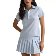 RLX Ralph Lauren 女式 Tour Pique 高尔夫 Polo 衫 - 办公室蓝