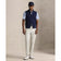 RLX Ralph Lauren gestrickte 2/48-Baumwoll-Coolmax-Golfweste mit durchgehendem Reißverschluss – raffiniertes Marineblau