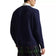 RLX Ralph Lauren Polo Bear 针织 2/48 棉 Coolmax 高尔夫套头衫 - 精致海军蓝