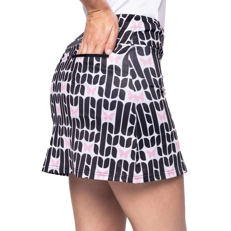 Golftini Frauenschwesternschaft 17,5 "Golfskort - Schwarzer Druck