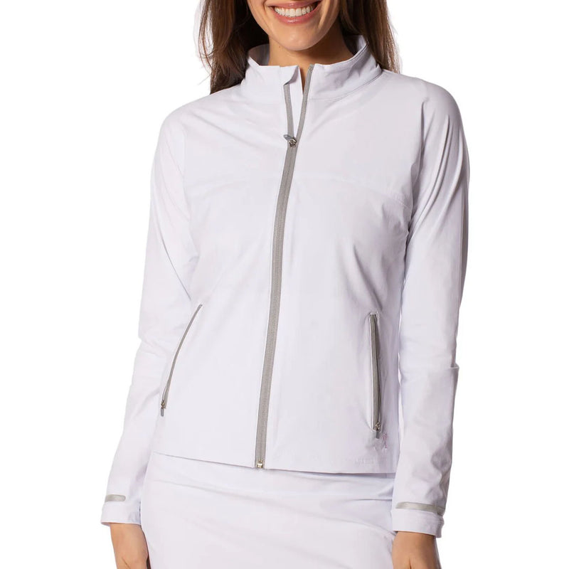 Golftini Frauen sind eine Sportler -Golfjacke - Weiß