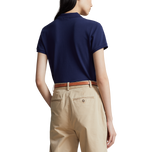 Polo Performance Ralph Lauren Frauen Baumwolle maßgeschneiderte Fit Polo -Hemd - Französische Marine