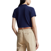 Polo Performance Ralph Lauren Frauen Baumwolle maßgeschneiderte Fit Polo -Hemd - Französische Marine