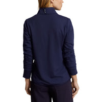 RLX Ralph Lauren Frauen coole Wolle Hybrid Performance Vollzipjacke - Französische Marine