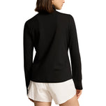 RLX Ralph Lauren Frauen hybrid Leistung Vollzipjacke - Polo Schwarz