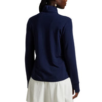 RLX Ralph Lauren Frauen coole Wollhybrid -Performance Vollzip -Jacke - Refined Navy