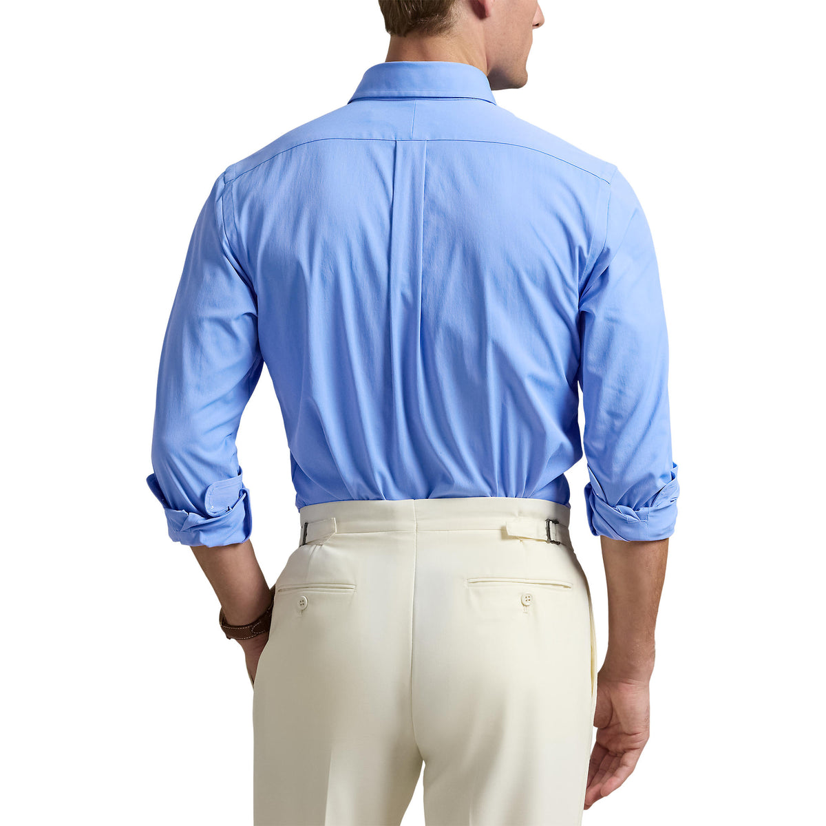 Polo Performance Ralph Lauren Classic Fit Performance Twill Shirt - Harbor Island Blau