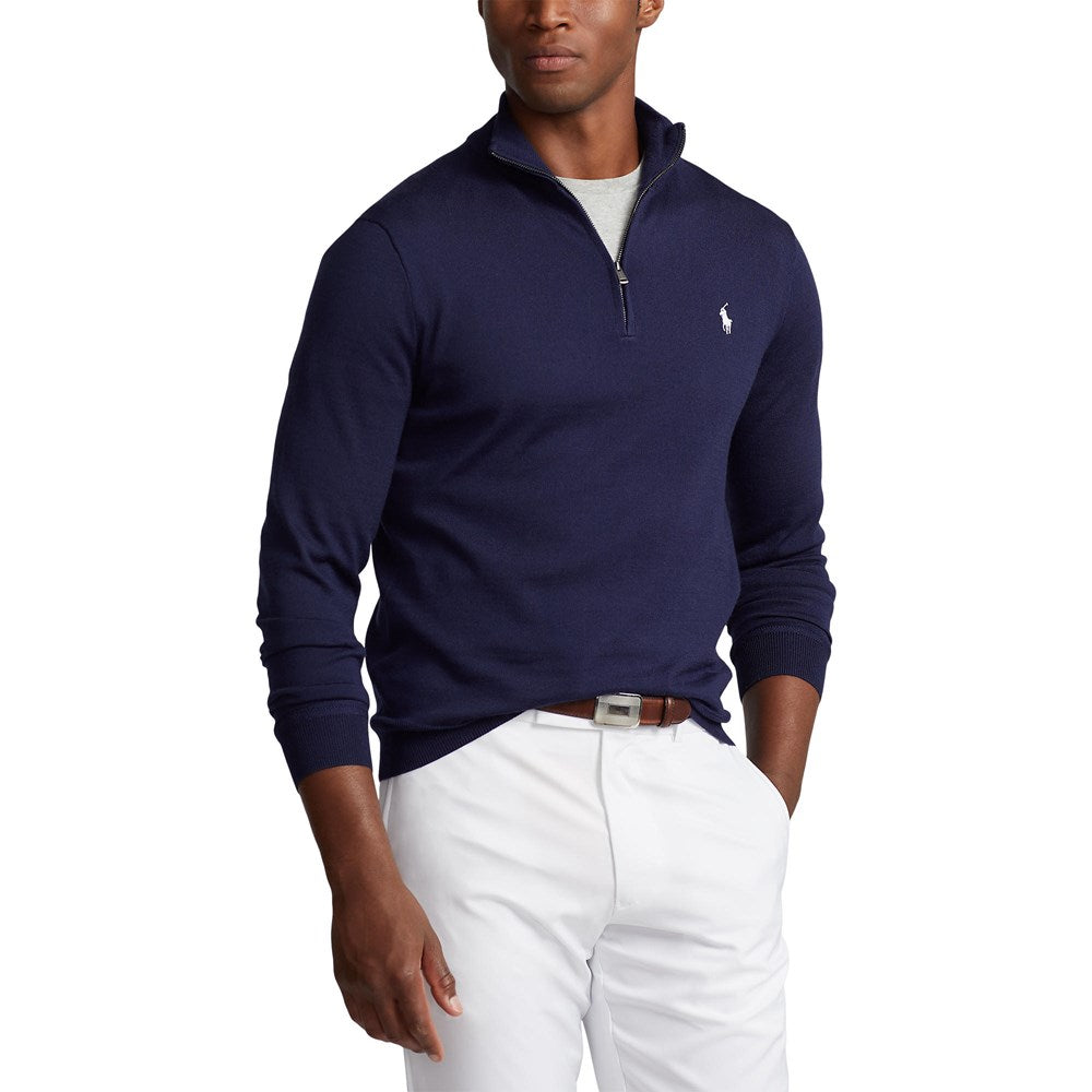 Polo Performance Ralph Lauren Performance 1/4 Reißverschlussgolfpullover - Raffinierte Marine