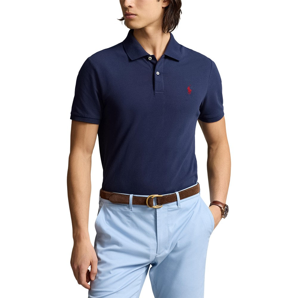Polo Performance Ralph Lauren Cotton Pique Golf Polo -Hemd - raffinierte Marine