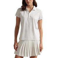 Rlx Ralph Lauren Frauen Tour Performance Golfhemd - Keramik Weiß