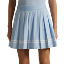 Rlx Ralph Lauren Frauen 4 -Wege -Stretch -Falten -Golf -Skort - kalte Frühling/Keramik Weiß