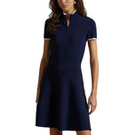 Rlx Ralph Lauren Viskose Pullover Kleid - Refined Marine