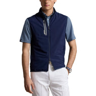 RLX Ralph Lauren Tech Terry Full Reißverschlussgolfweste - Raffinierte Marine