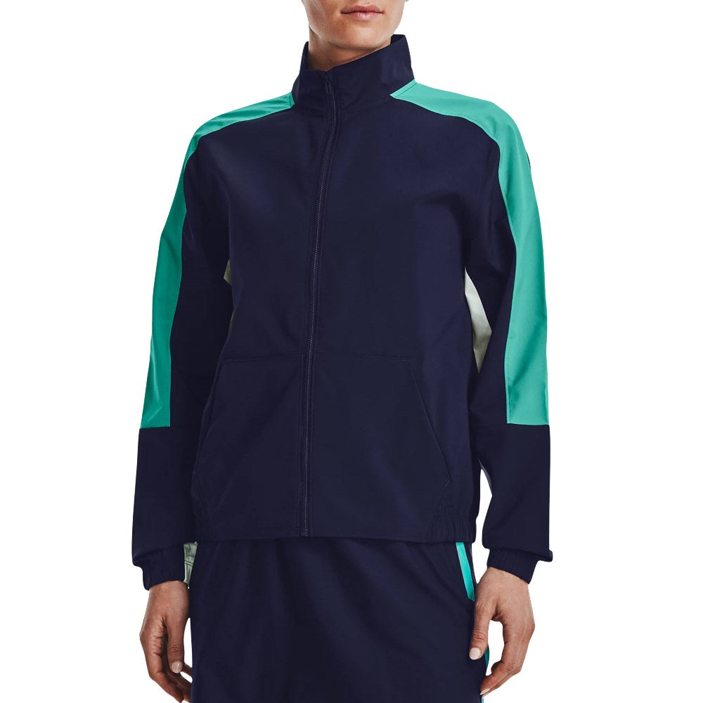 Under Armour Frauensturm Windstrike Wasserschutzmotor - Mitternacht Marine/Neptun