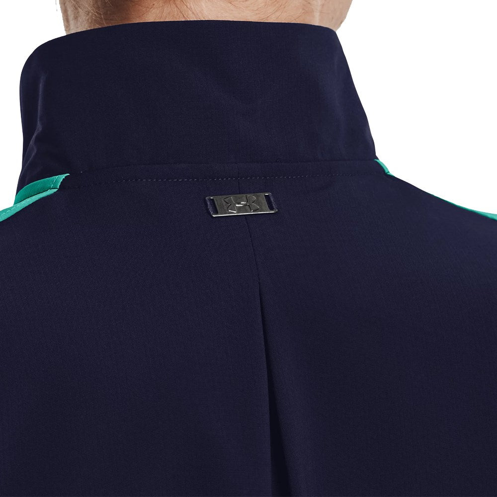 Under Armour Frauensturm Windstrike Wasserschutzmotor - Mitternacht Marine/Neptun