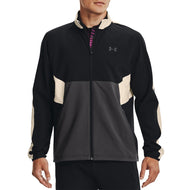 Under Armor Storm Windstrike -Wasserbeständigkeit Vollzip - Schwarz/Gipfel Weiß