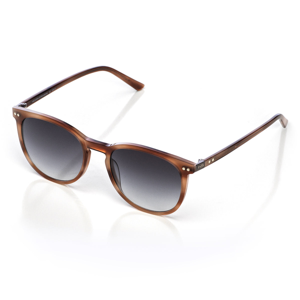 HS Eyewear Frankie - glänzend milchig / milchig hellbraunes Demi