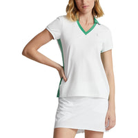 Rlx Ralph Lauren Women's Tour Pique - reines Weiß/Floß Grün