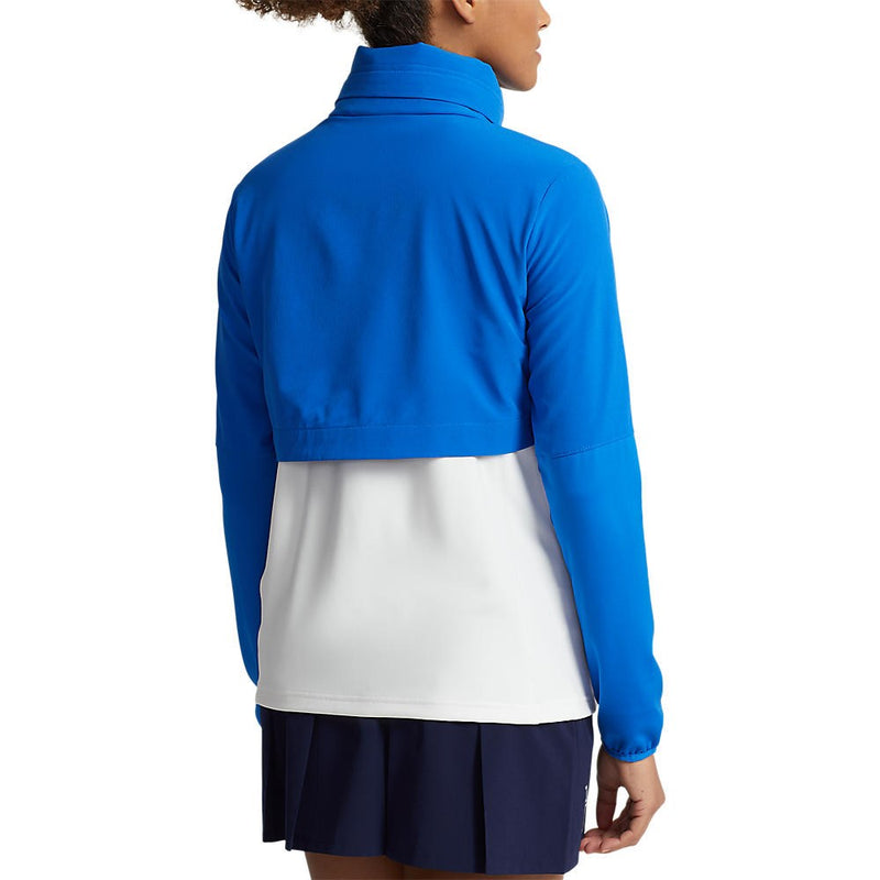 Rlx Ralph Lauren Frauen Hybrid Full Reißverschluss Golfjacke - Spa Royal/Pure White