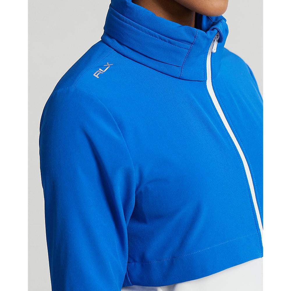 Rlx Ralph Lauren Frauen Hybrid Full Reißverschluss Golfjacke - Spa Royal/Pure White