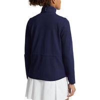 RLX Ralph Lauren Frauen Hybrid Full Reißverschluss - französische Marine/Kreuzfahrt Grün