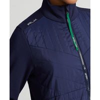 RLX Ralph Lauren Frauen Hybrid Full Reißverschluss - französische Marine/Kreuzfahrt Grün