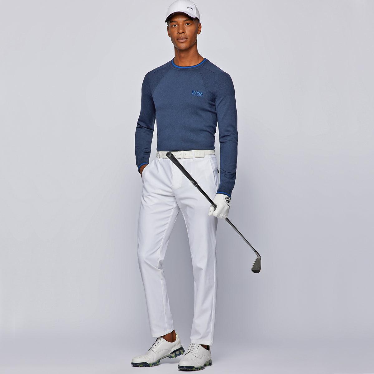 Hugo -Chef Riceno Strickpullover - Marine
