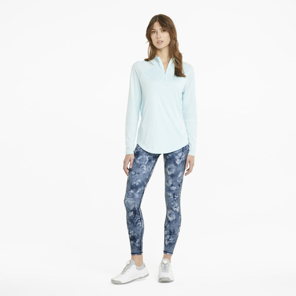 Puma Frauen gedruckte Golfstrumpfhosen - Navy Blazer