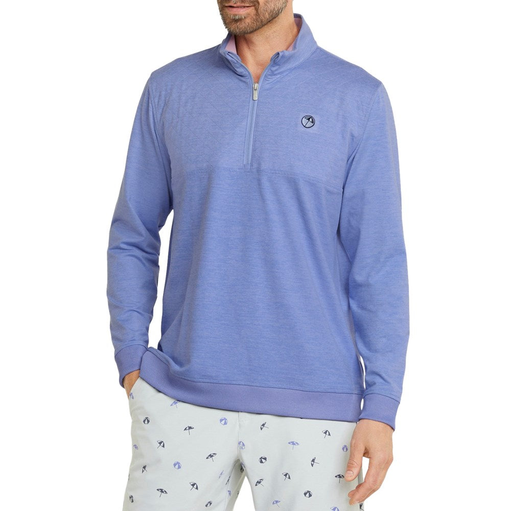 Puma ap CloudSpun Castle Golf Viertel -Zip - Lavendel Pop Heather