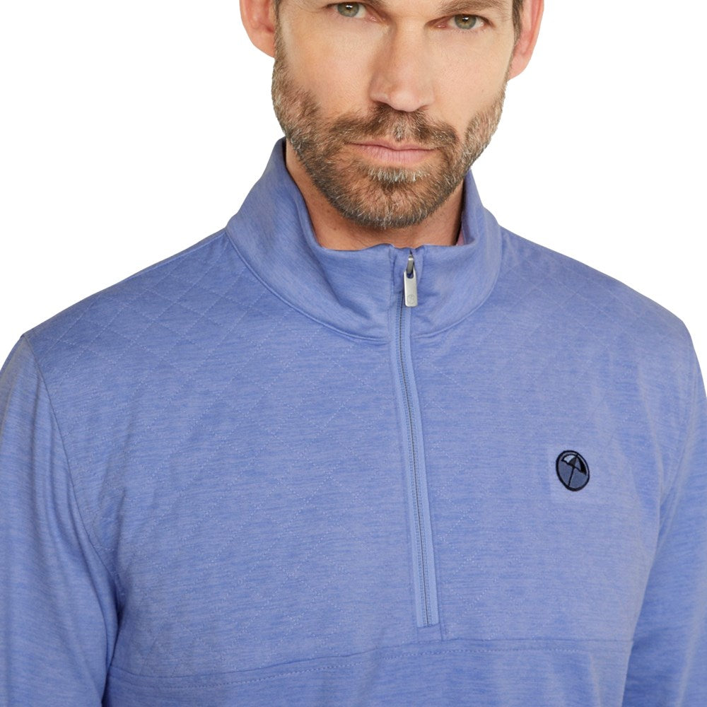 Puma ap CloudSpun Castle Golf Viertel -Zip - Lavendel Pop Heather