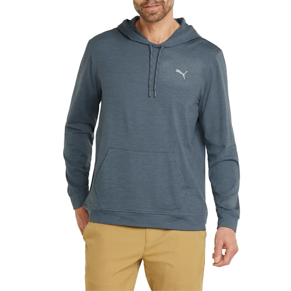 Puma CloudSpun Progress Golf Hoodie - Abendhimmel Heather