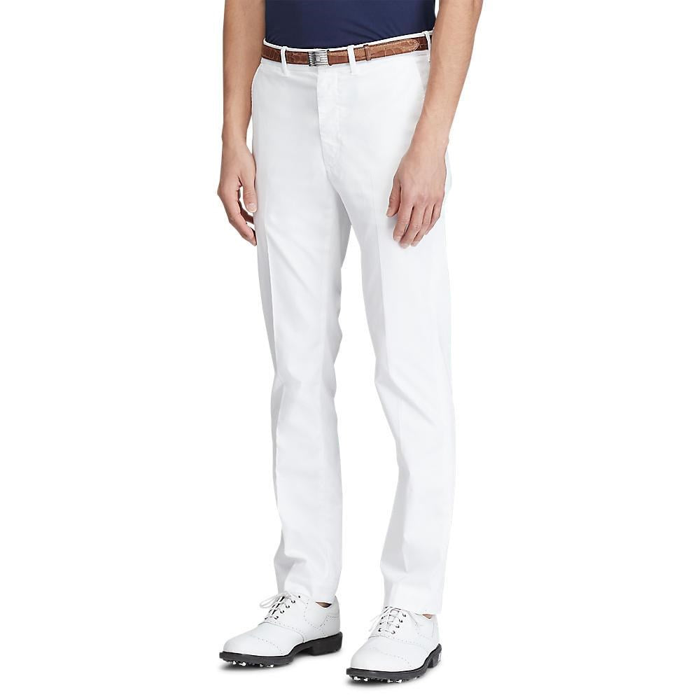 Polo Golf Ralph Lauren maßgeschneiderte Passform Performance Chino - rein weiß