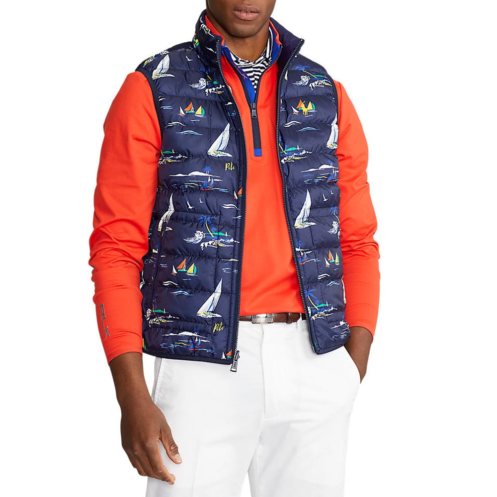 Polo Golf Ralph Lauren Reversible Wasserabnahmeweste - Französische Marine