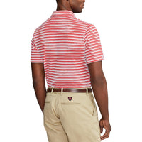 Polo Golf Ralph Lauren Tour Pique Stripe Polo -Hemd - Steuerbord rot/weiß