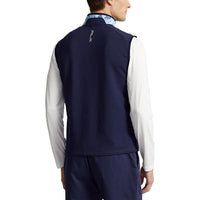RLX Ralph Lauren Full Reißverschluss Hybrid Golfweste - Französische Marine/Mid Blue Camo