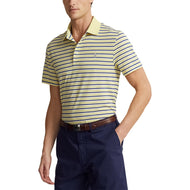 Rlx Ralph Lauren Tour Pique Stripe Polo -Hemd - Bristol Yellow Multi