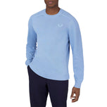 Castore Strick Golf Crew Hals - Himmel