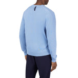 Castore Strick Golf Crew Hals - Himmel