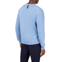 Castore Strick Golf Crew Hals - Himmel