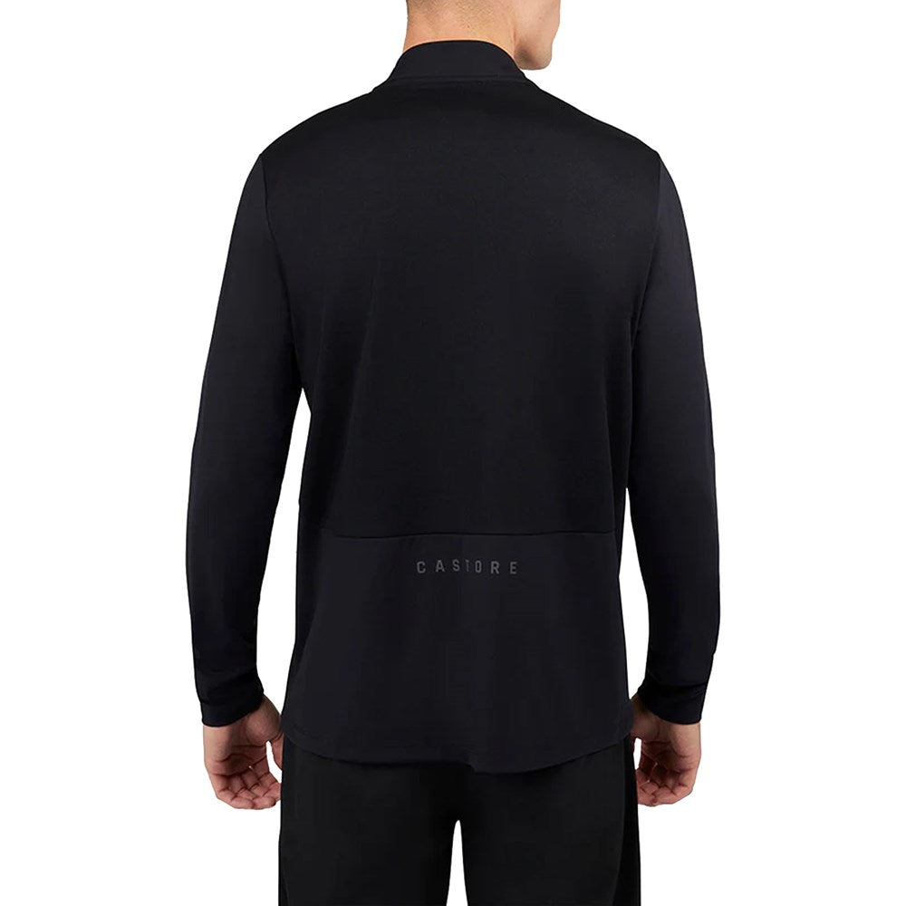 Castore Soft Shell Tech Mesh Golf 1/4 ZIP - Schwarz