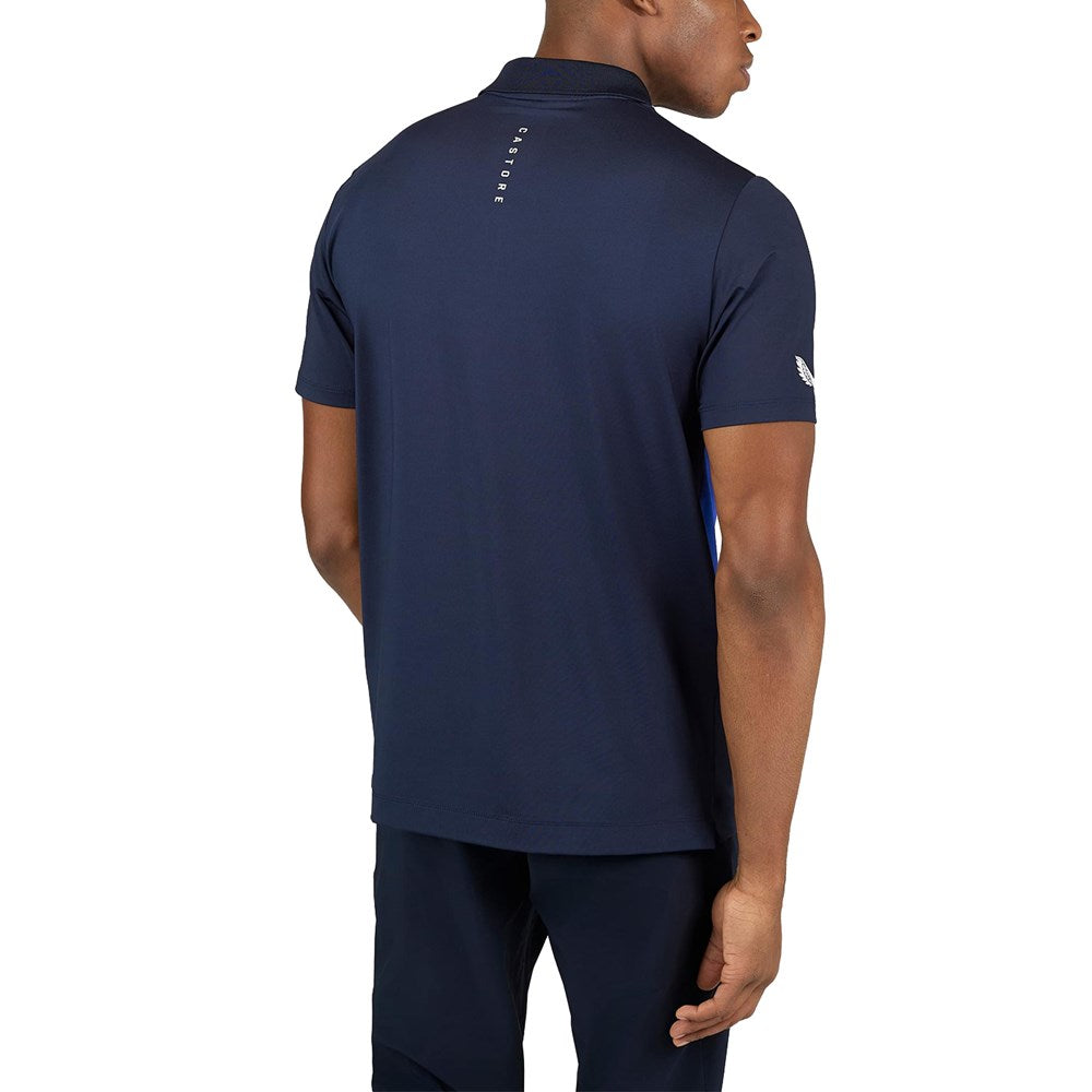 Castore Colourblock Golf Polo Shirt - Mitternachtsmarine