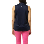 Cross Damen Primus ärmellose Golf Polo - Marine