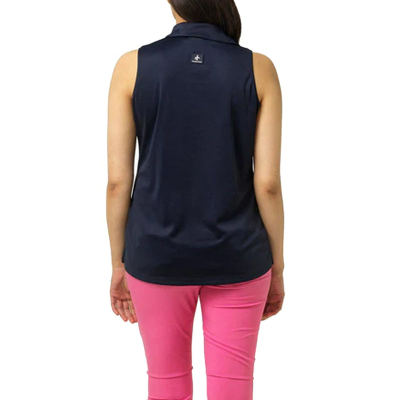 Cross Damen Primus ärmellose Golf Polo - Marine